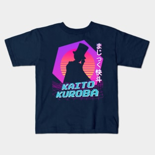 Kaito Kuroba - Vaporwave Kids T-Shirt